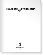 Quaderns pedrolians 